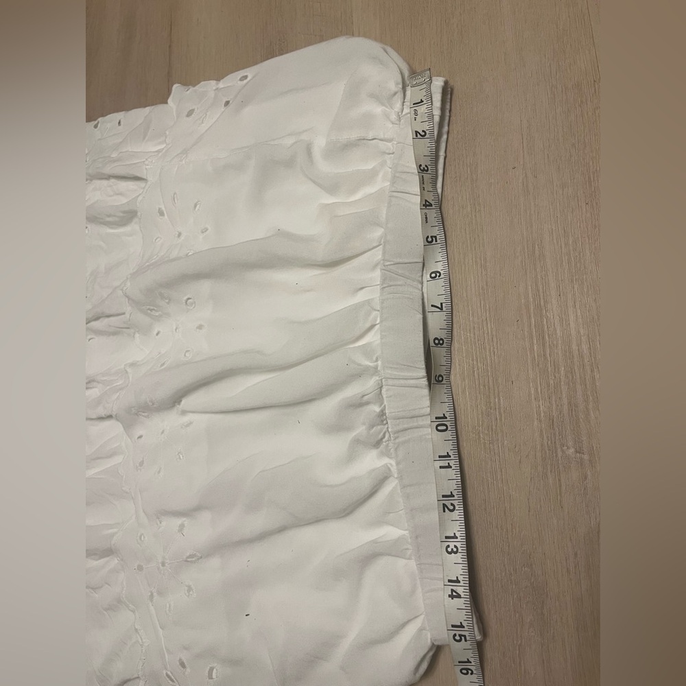 White Tiered Maxi Skirt for Resort Wear - Picture 3 of 5